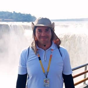 Tour Guide specializing in serving visitors in English, French, and Italian. Tour Guide Denis - Iguazu Falls
