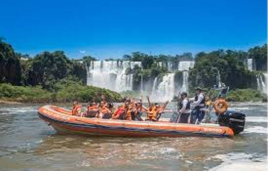 Private Tour of Iguazu Falls with Boat Adventure